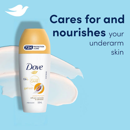 Dove Women Advanced 72hr Deodorant Roll On Passionfruit 50ml