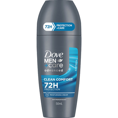 Dove Men +Care Advanced Clean Comfort Roll On 72h Protection 50ml