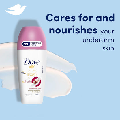 Dove Women Advanced 72hr Deodorant Roll On Pomegranate 50ml