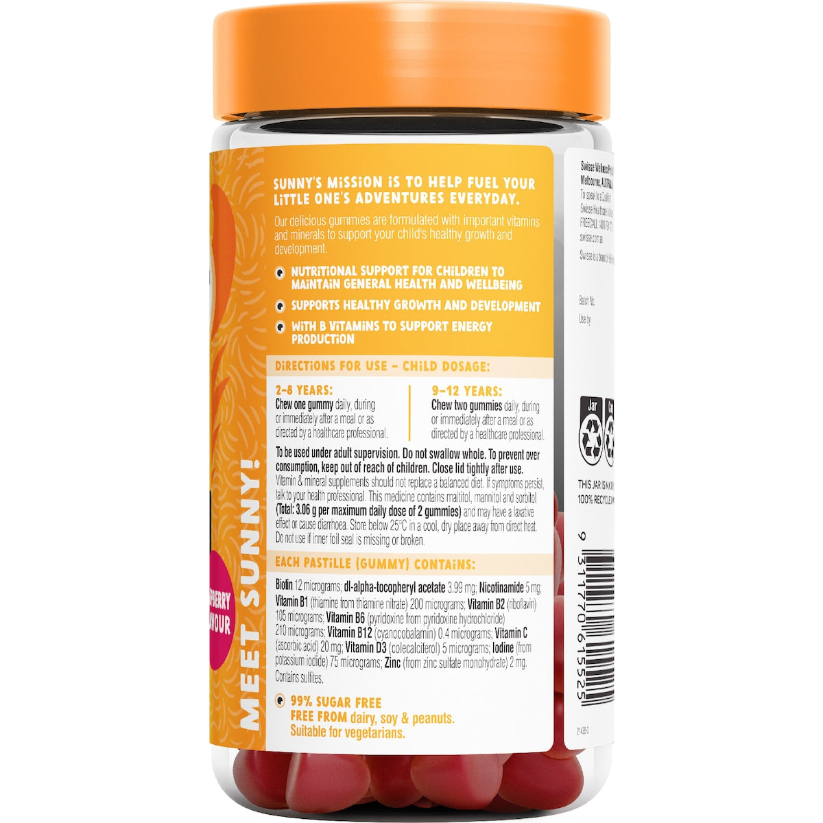 Little Swisse Multivitamin Gummies 100 Pack