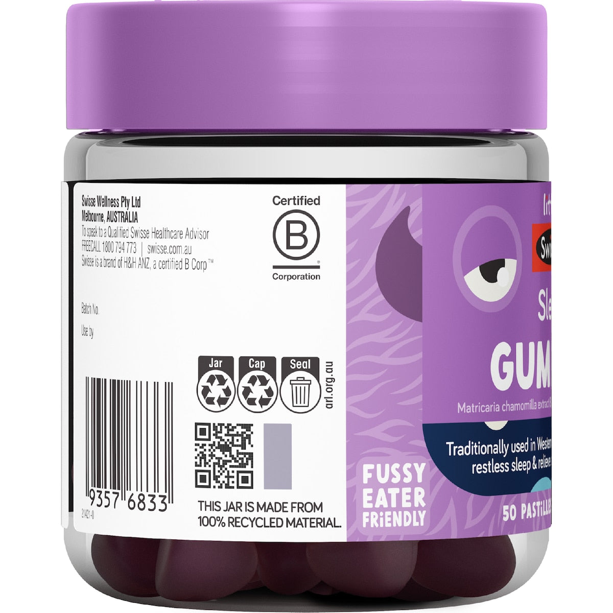 Little Swisse Sleep Gummies For Kids 50 Pack