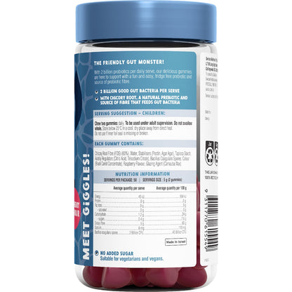 Little Swisse Prebiotic + Probiotic Gummies For Kids 100 Pack