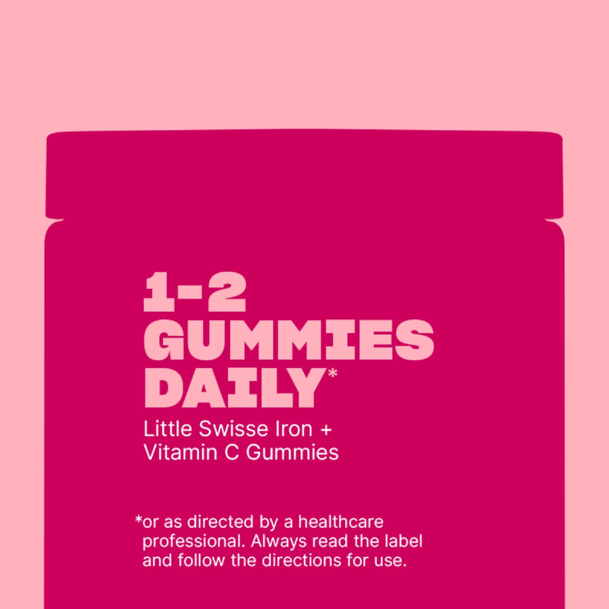 Little Swisse Iron + Vitamin C Gummies For Kids 40 Pack