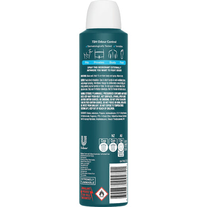 Rexona Men Whole Body Deodorant Aerosol Ocean Rush 230ml
