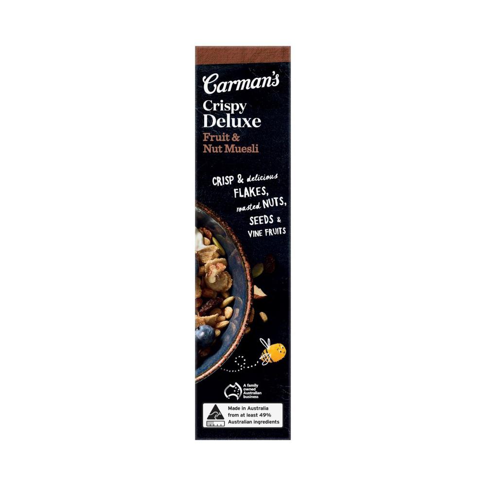 Carman's Deluxe Gluten Free Fruit & Nut Muesli - 400g