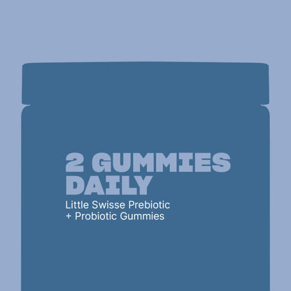 Little Swisse Prebiotic + Probiotic Gummies For Kids 50 Pack