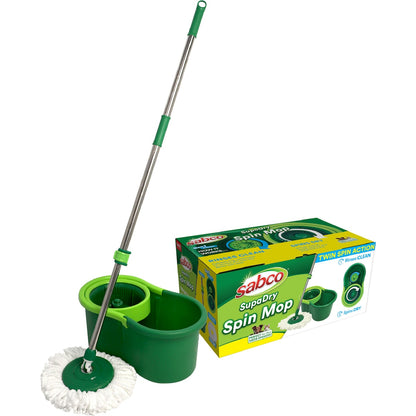 Sabco Supadry Spin Mop Bucket Set Each