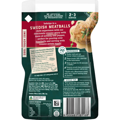 Gravox Best Ever Swedish Meatballs Style Gravy 165g