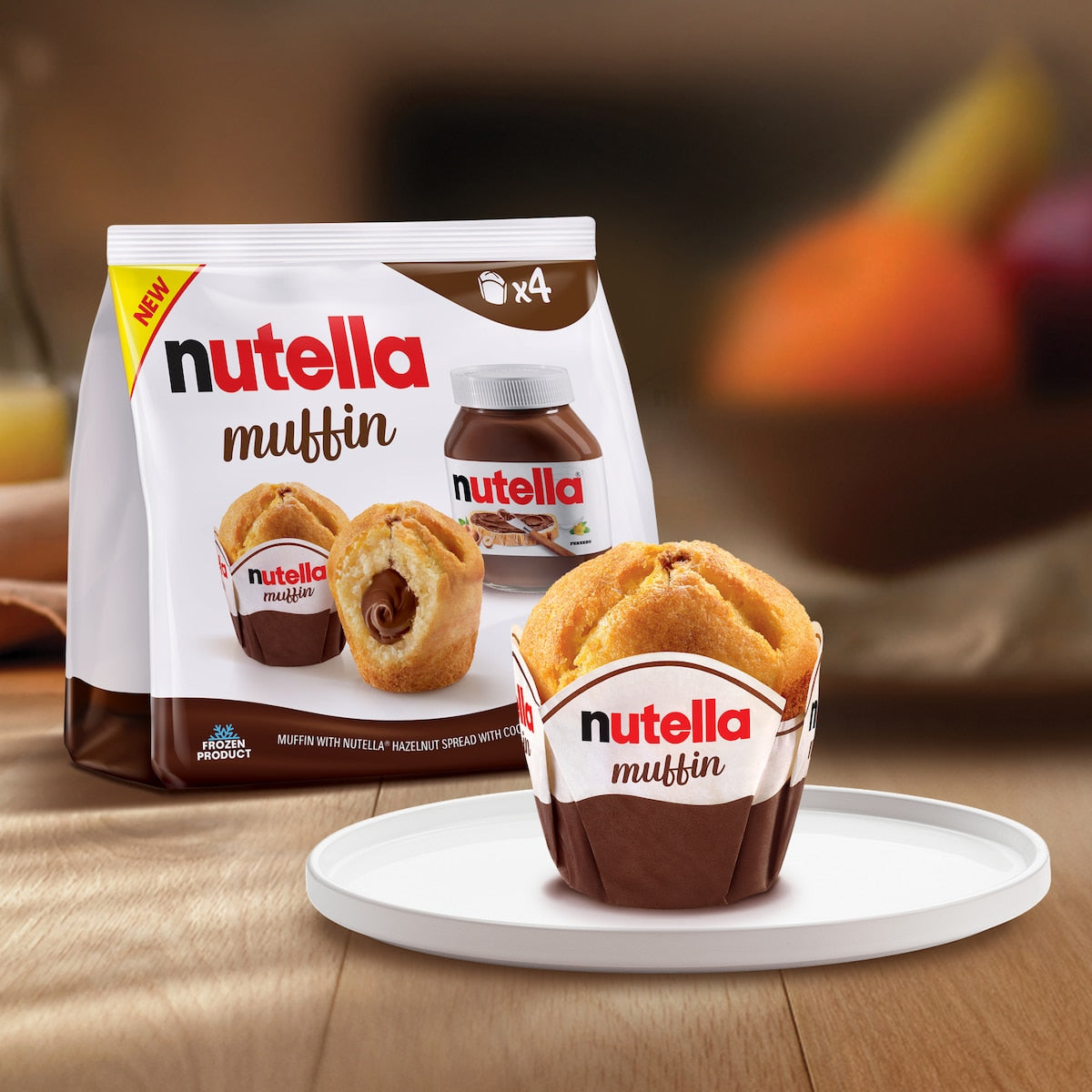 Nutella Muffins 4 Pack
