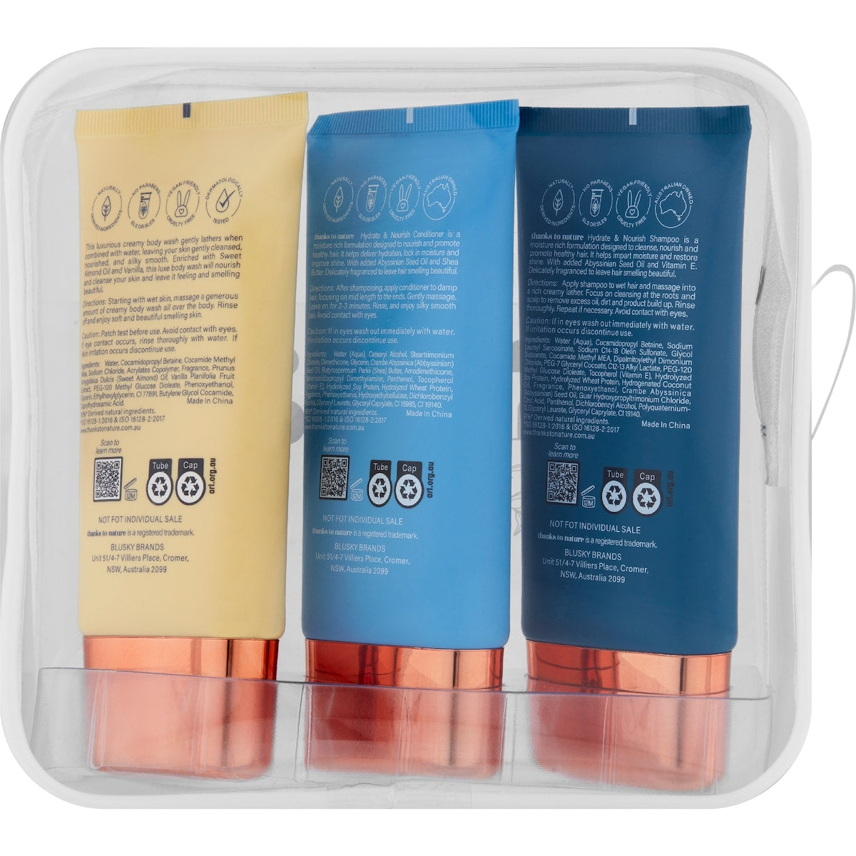 Thanks To Nature Minis Travel Kit Each