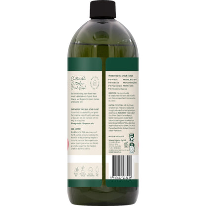 Oc Naturals Hand Wash Refill Blood Orange & Bergamot 1l