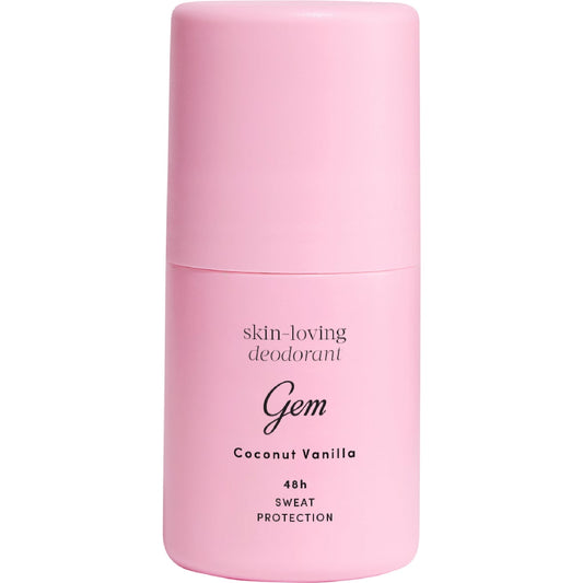 Gem Roll On Deodorant Coconut Vanilla 50ml