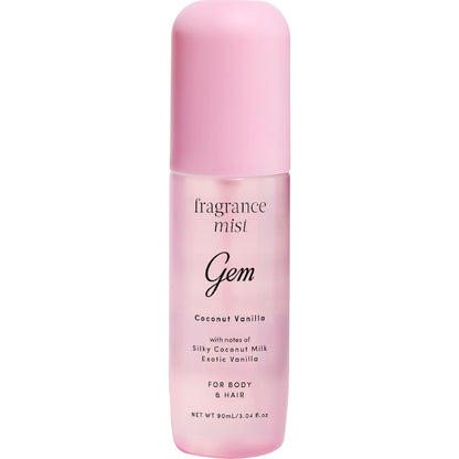 Gem Fragrance Body Mist Coconut Vanilla 90ml