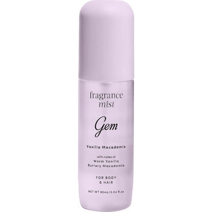 Gem Fragrance Body Mist Vanilla Macadamia 90ml