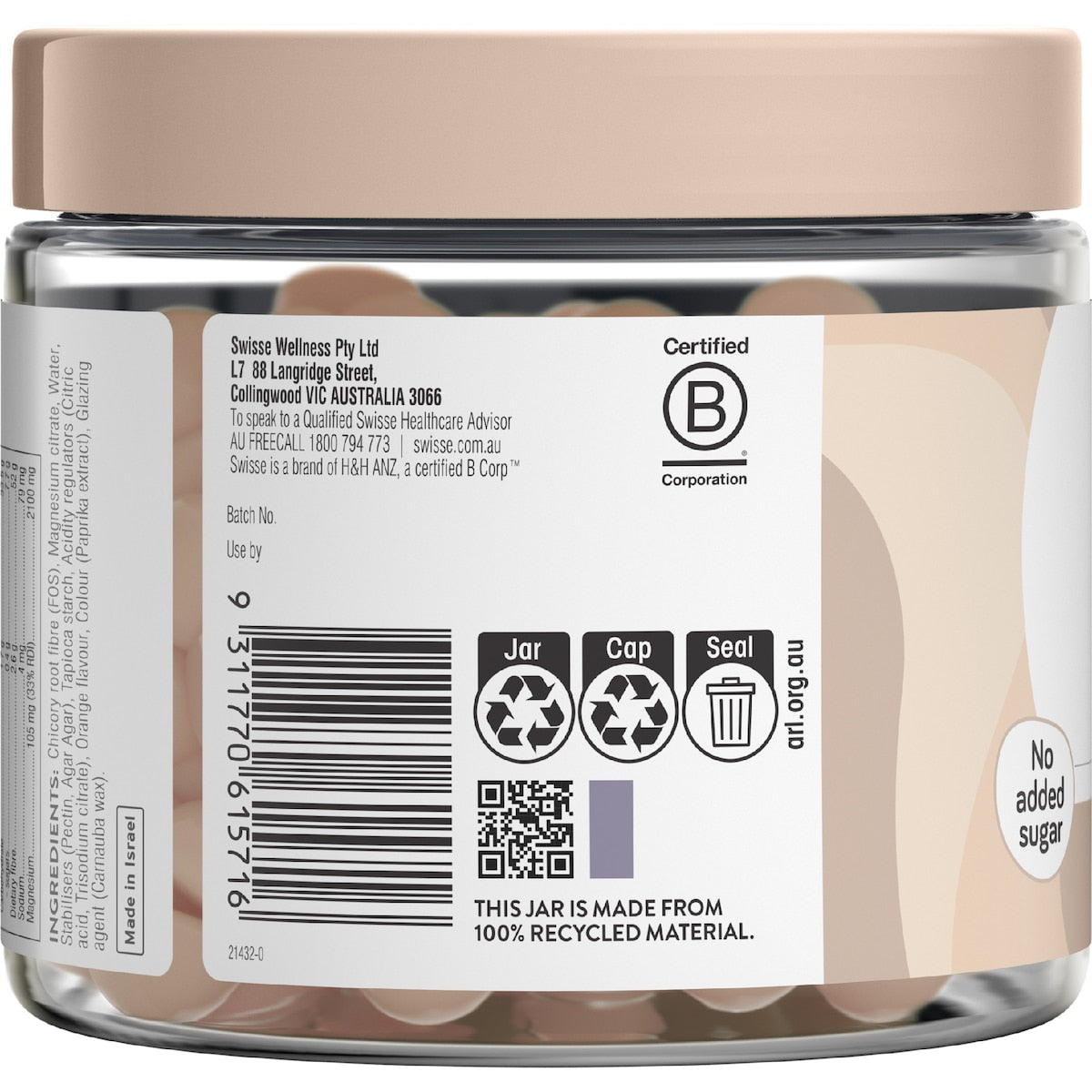 Swisse Ultiboost Magnesium Gummies 120 Pack