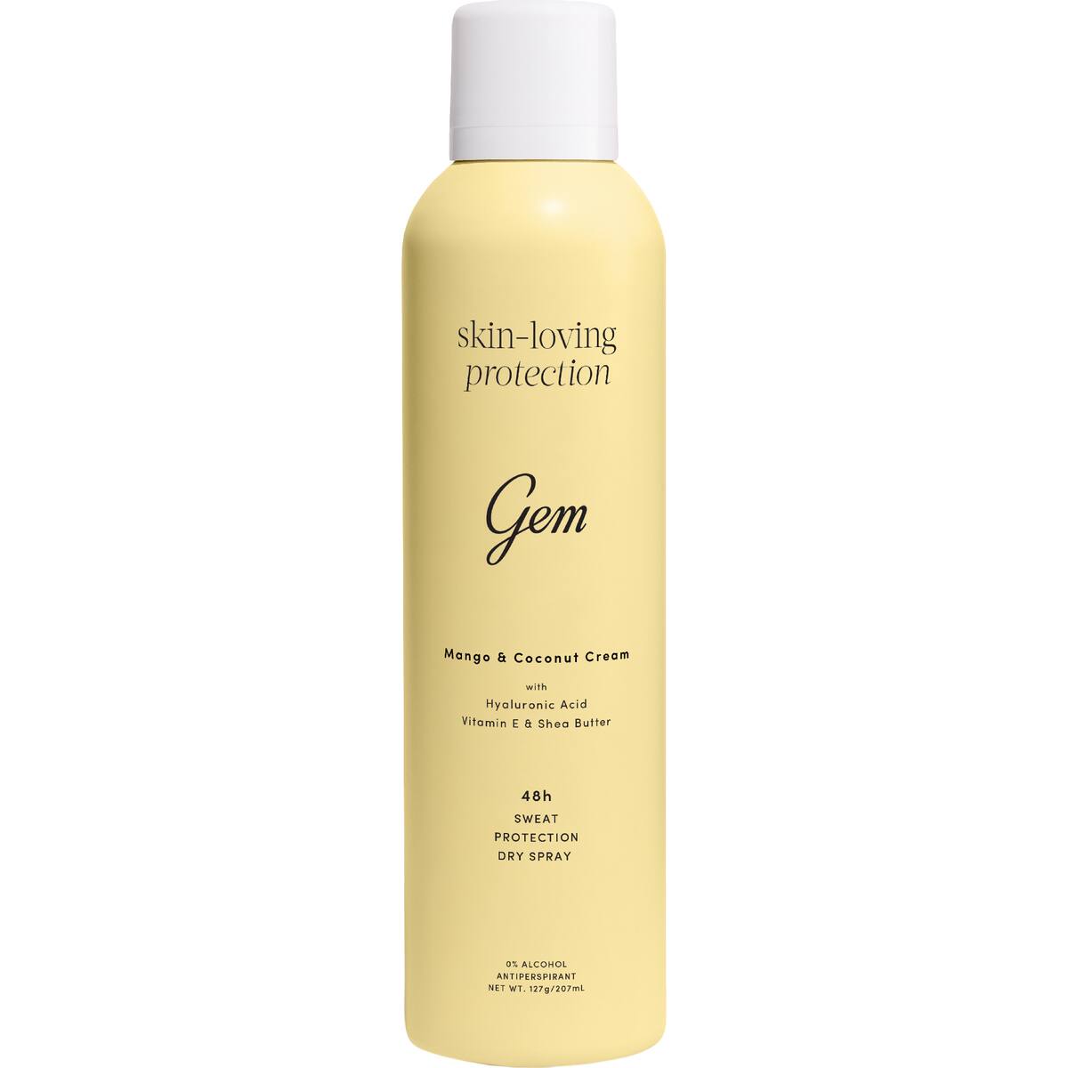 Gem Deodorant Antiperspirant Mango & Coconut Cream 207ml