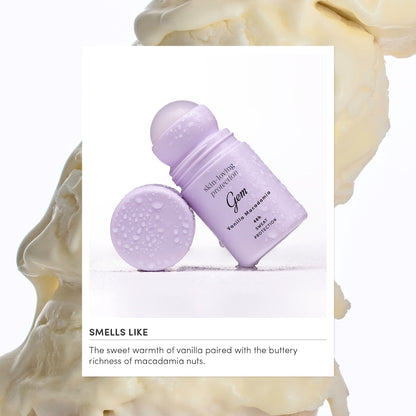 Gem Roll On Deodorant Vanilla Macadamia 50ml
