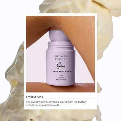 Gem Roll On Deodorant Vanilla Macadamia 50ml