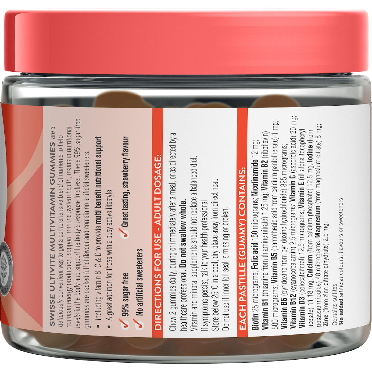 Swisse Ultivite Multivitamin Gummies 120 Pack