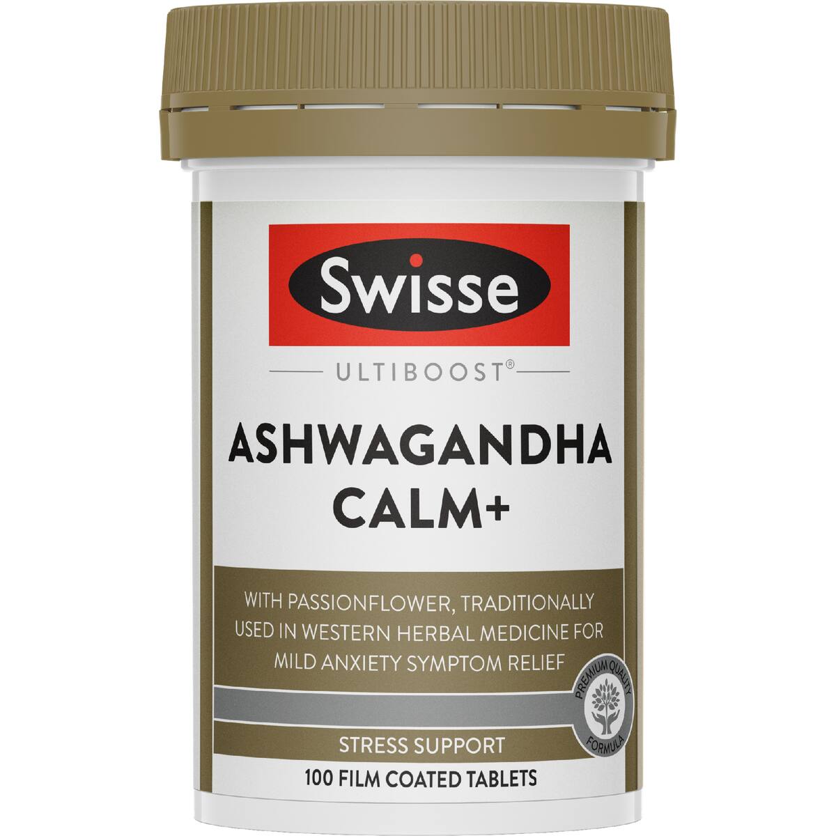 Swisse Ultiboost Ashwagandha Calm+ Tablets 100 Pack
