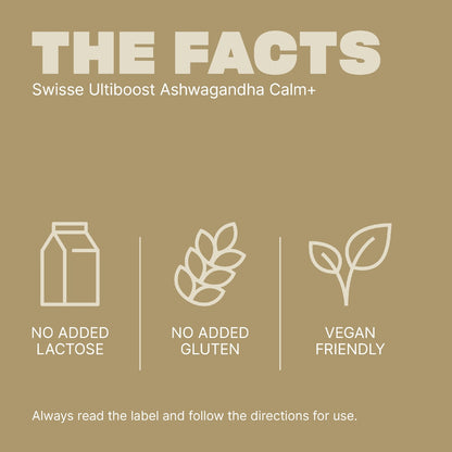Swisse Ultiboost Ashwagandha Calm+ Tablets 100 Pack