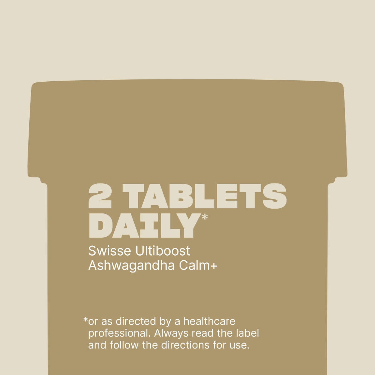 Swisse Ultiboost Ashwagandha Calm+ Tablets 100 Pack
