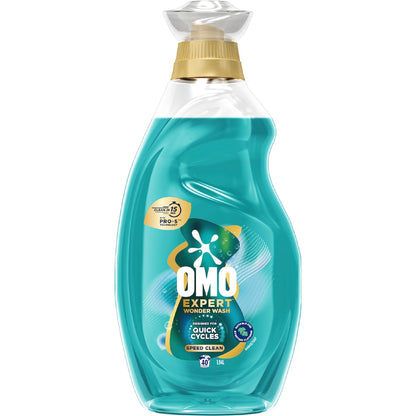 Omo Expert Wonder Wash Laundry Liquid Detergent Speed Clean 1.94l