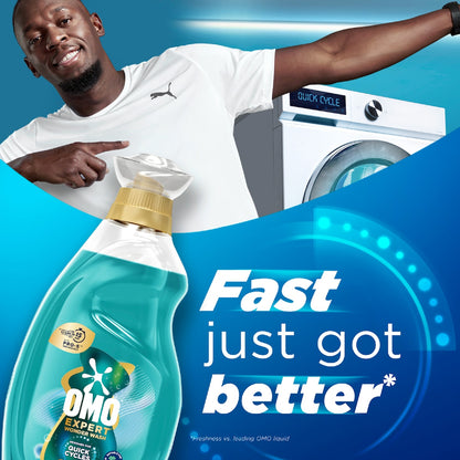 Omo Expert Wonder Wash Laundry Liquid Detergent Speed Clean 1.94l