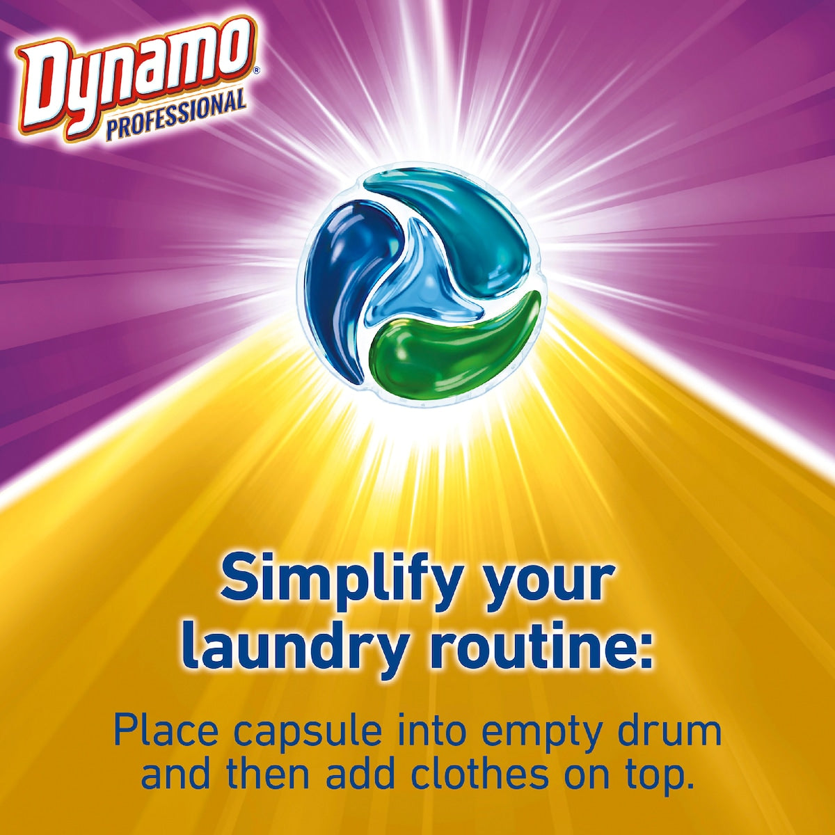 Dynamo Professional Laundry Capsules Odour Eliminator 29 Pack