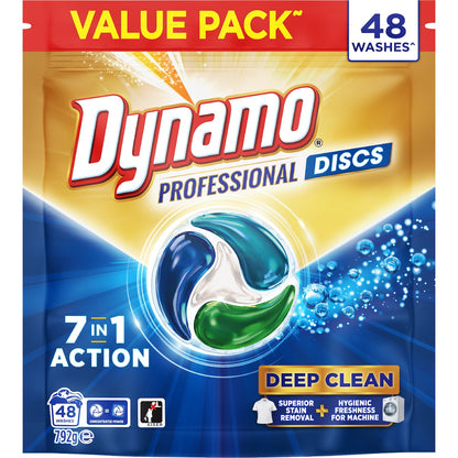 Dynamo Professional Laundry Capsules 7 In 1 Action 48 Pack