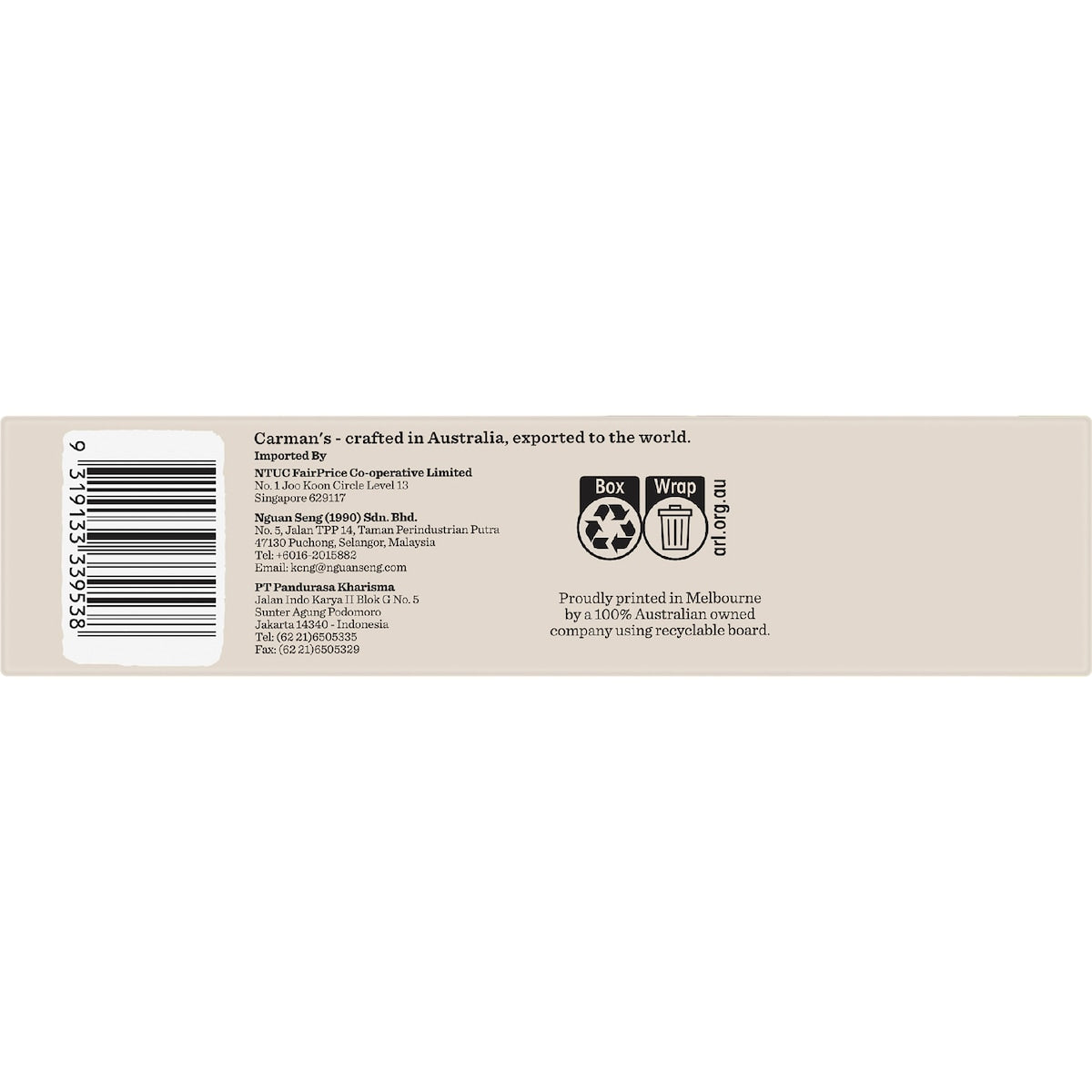Carmans Protein Pistachio Delight Bars 5 Pack