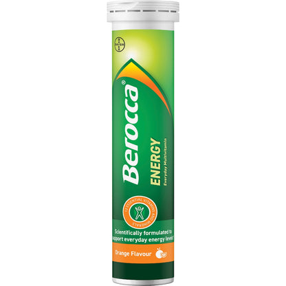 Berocca Orange Energy Effervescent Tablets 75 Pack