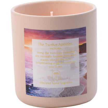 Coastal Retreat Soy Blend Luxury Candle Beachside Sunset 250g