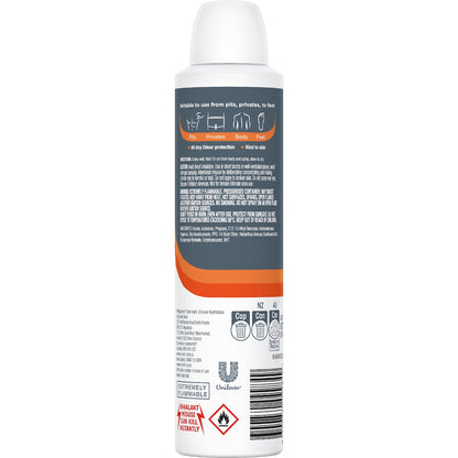Dove Men+care Whole Body Deodorant Aerosol Shea Butter Cedar 230ml
