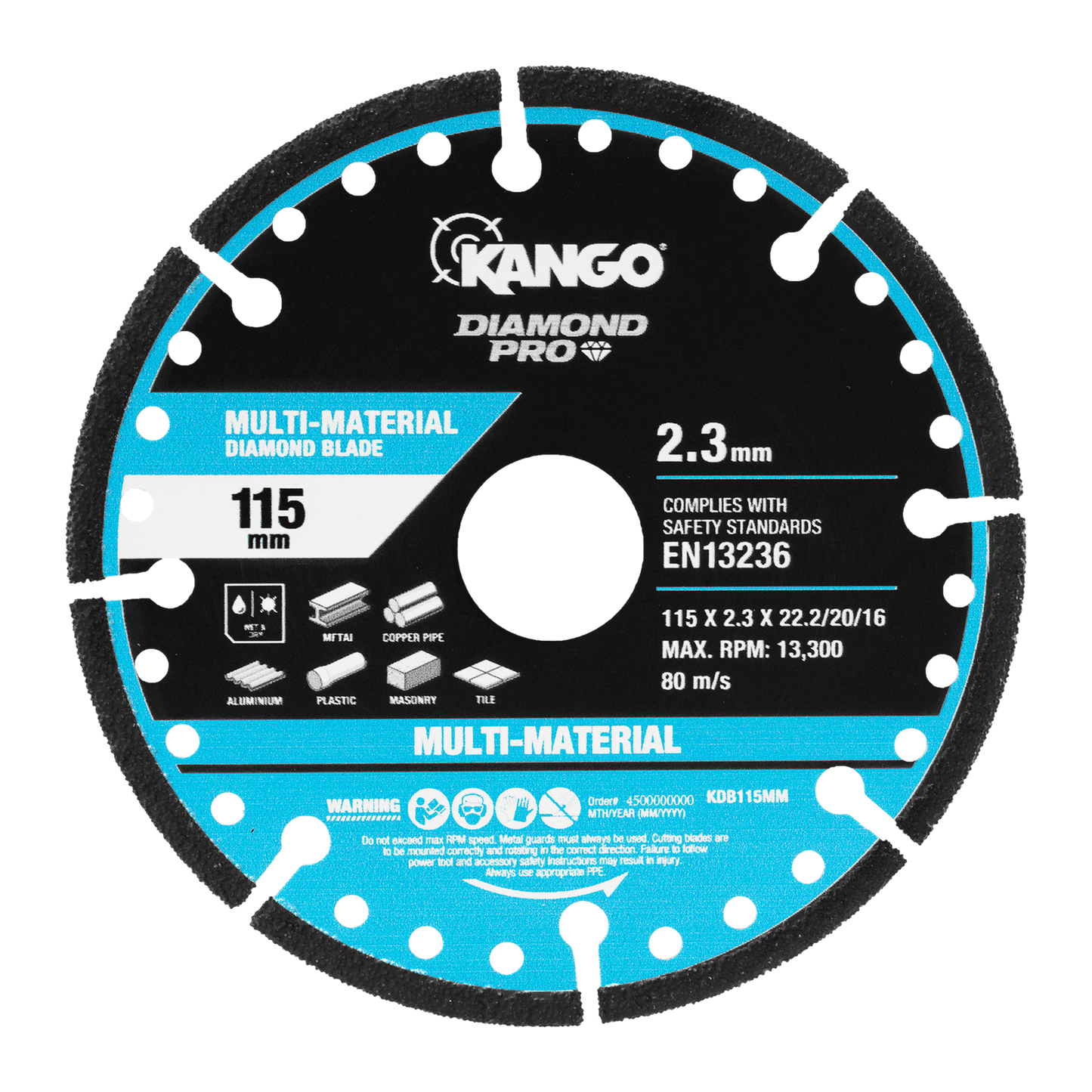 Kango Multi Material Diamond Blade - 115mm
