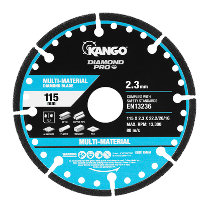 Kango Multi Material Diamond Blade - 115mm