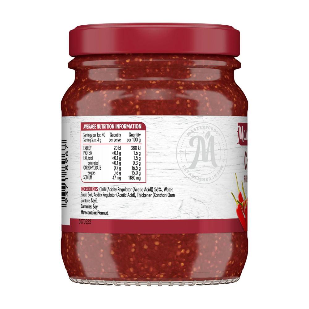 MasterFoods Freshly Chopped Chilli - 160g