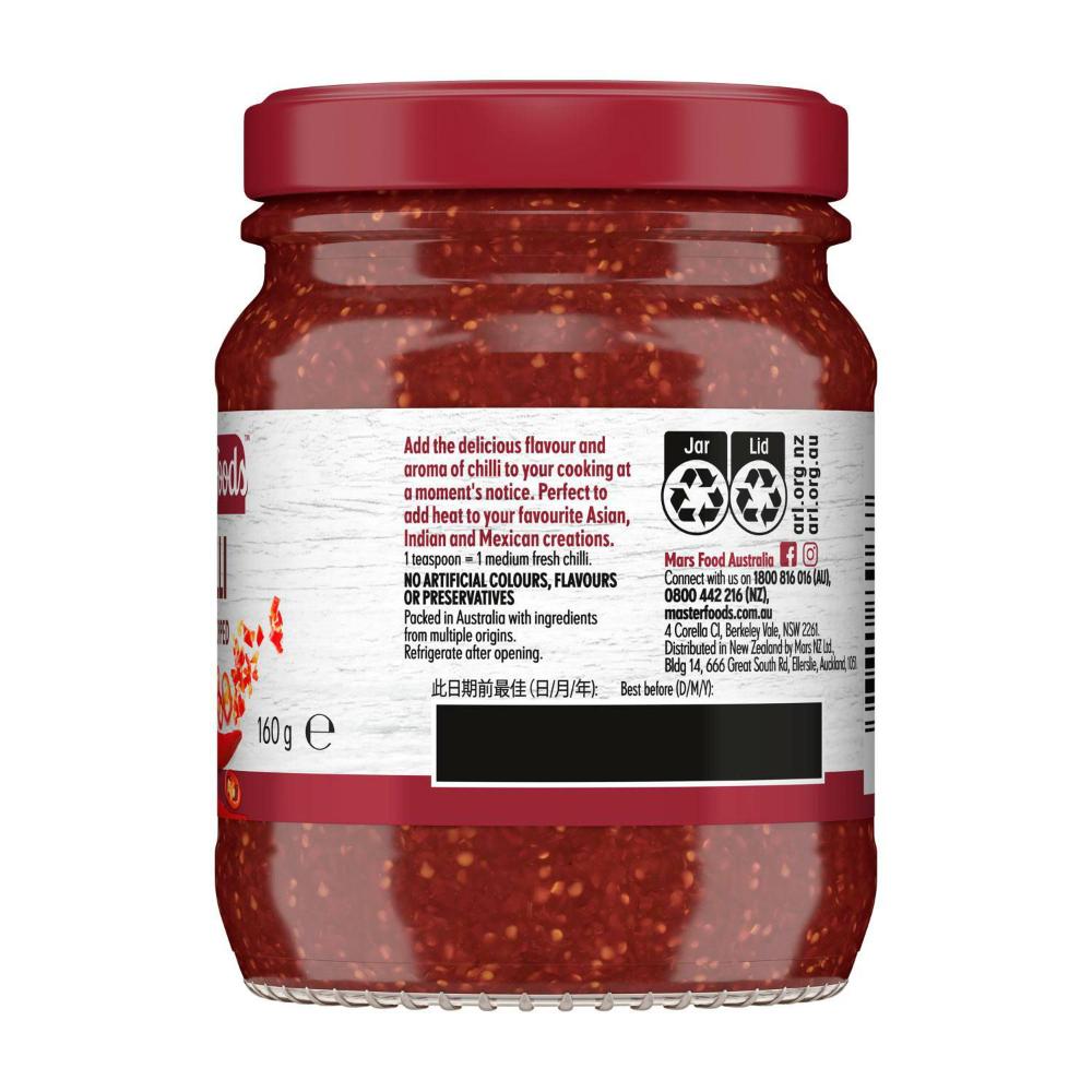 MasterFoods Freshly Chopped Chilli - 160g