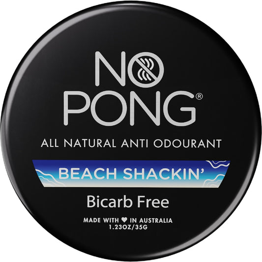 No Pong Solid Deodorant Beach Shackin 35g