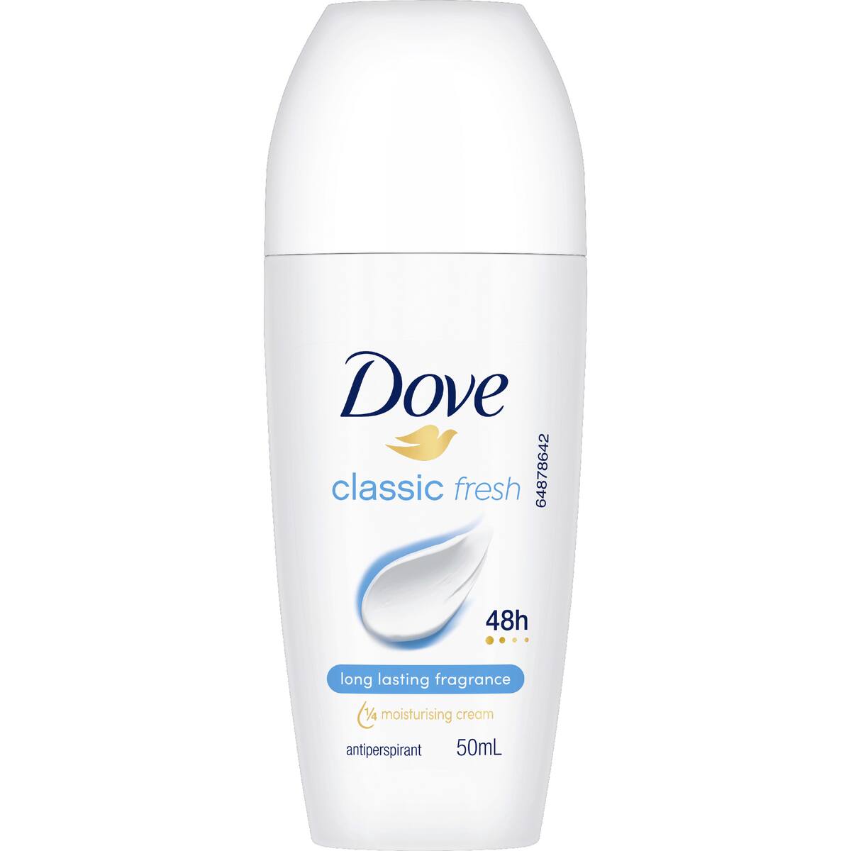 Dove Women 48hr Deodorant Roll On Classic 50ml
