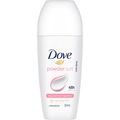 Dove Women 48hr Deodorant Roll On Powder 50ml