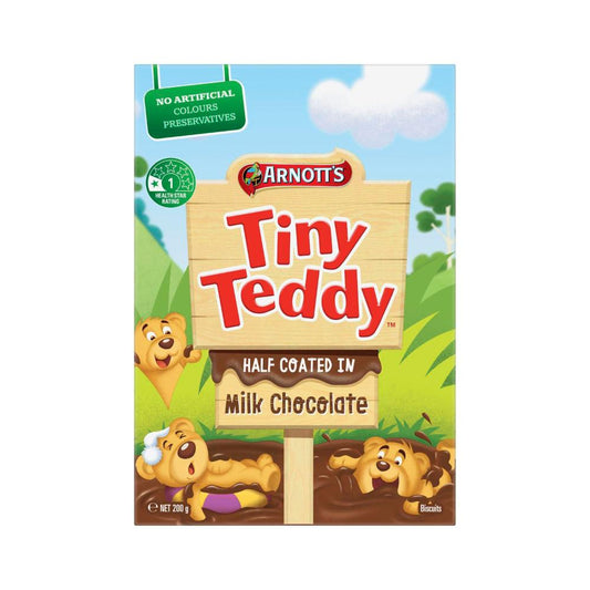 Arnott's Half Coat Tiny Teddy Biscuits - 200g