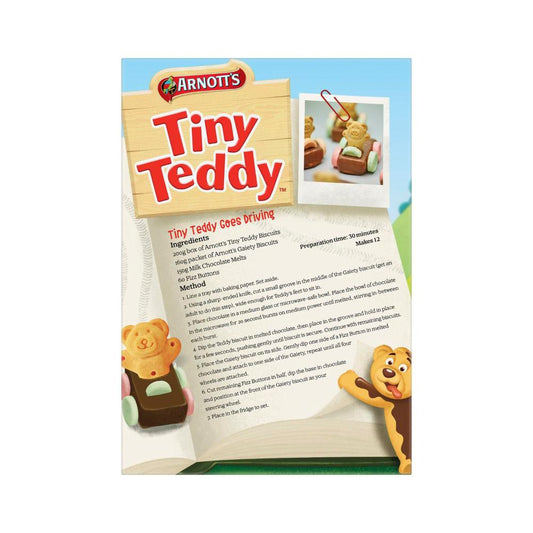 Arnott's Half Coat Tiny Teddy Biscuits - 200g