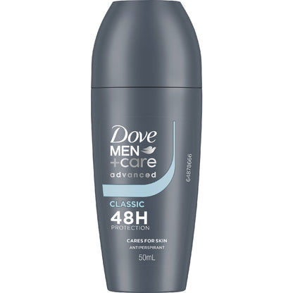 Dove Men+care 48hr Deodorant Roll On Classic 50ml