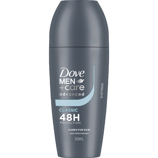 Dove Men+care 48hr Deodorant Roll On Classic 50ml