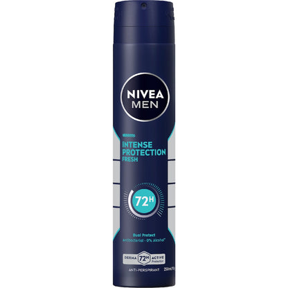 Nivea Men Intense Protection Fresh 72hr Antiperspirant Deodorant 250ml