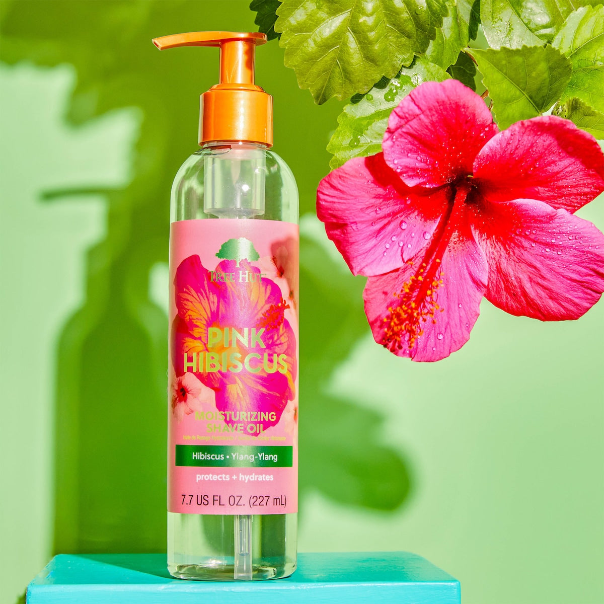 Tree Hut Moisturising Shave Oil Pink Hibiscus 227ml