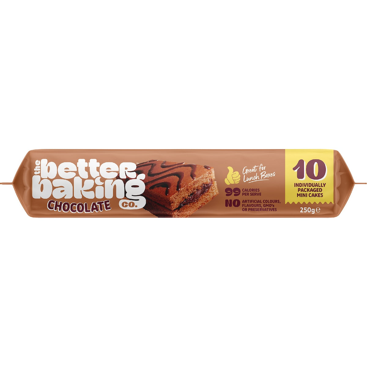 The Better Baking Co. Mini Cakes Chocolate 10 Pack