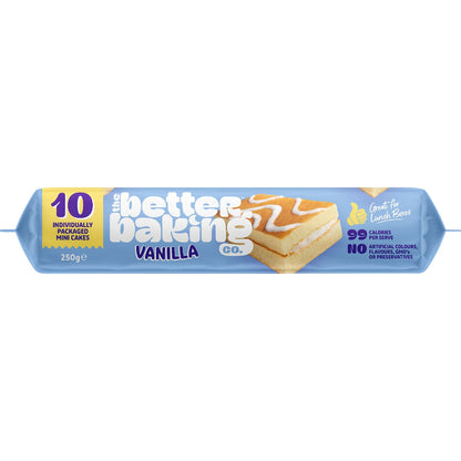 The Better Baking Co. Mini Cakes Vanilla 10 Pack