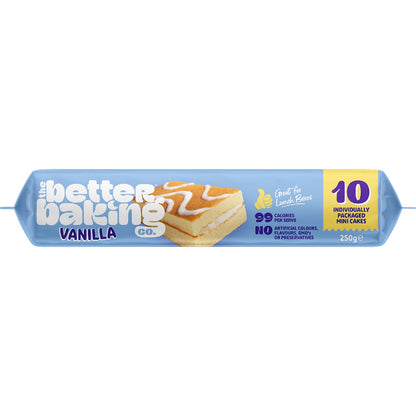The Better Baking Co. Mini Cakes Vanilla 10 Pack
